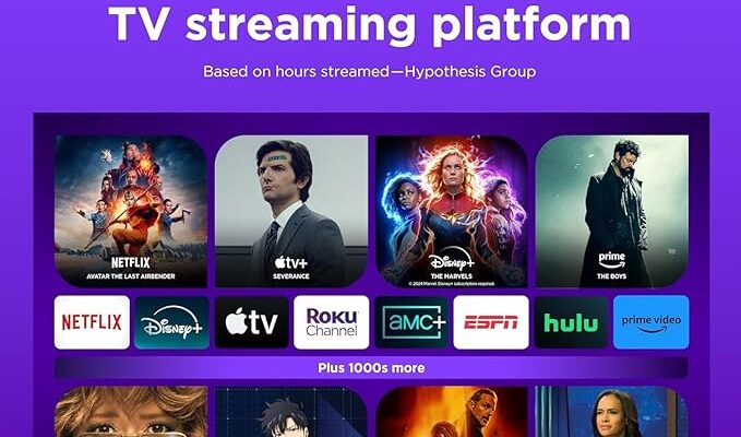 The best streaming devices for 4K TV - Roku Stick.