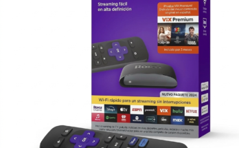 Roku Streaming Stick 4K device and remote