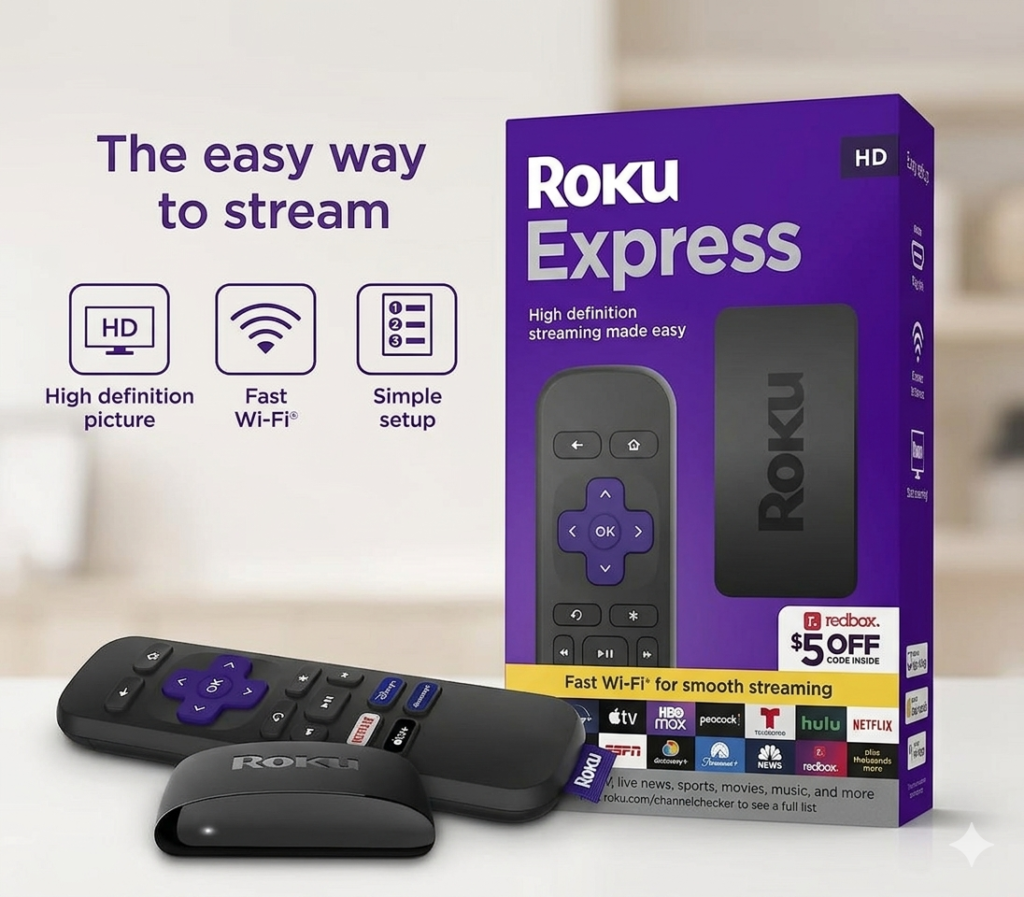Roku Express HD streaming device review and deals