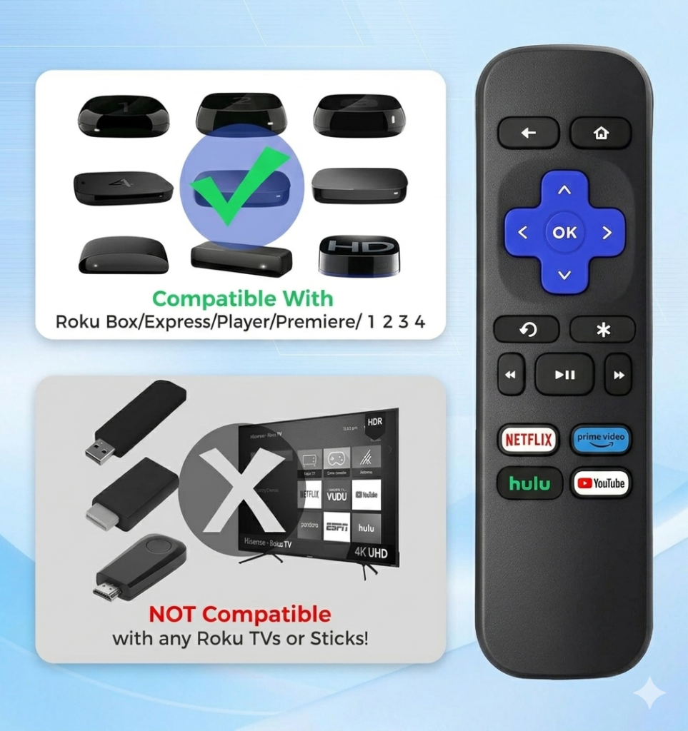 Image of the EWOS replacement remote control with instructions on how to use it.