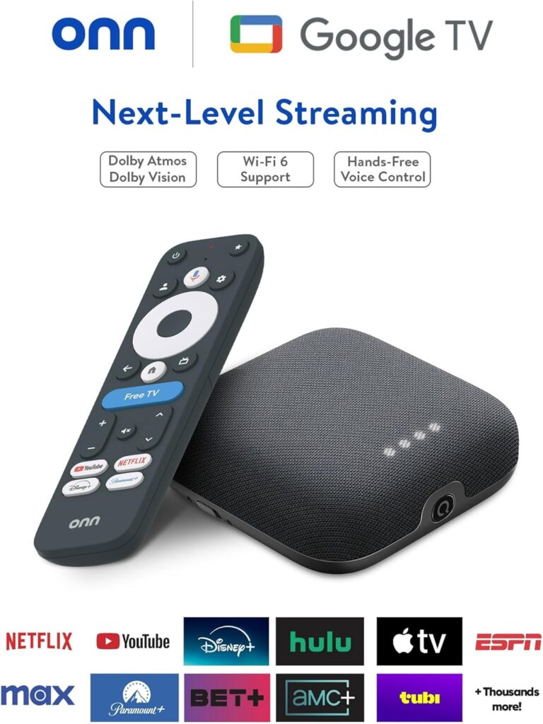 onn 4K Pro streaming device