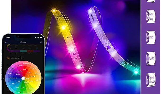 Govee RGBIC Alexa LED Strip Light 16.4ft