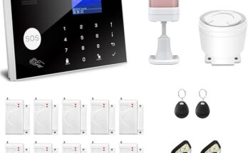 WiFi + 4G GSM Smart Home Alarm System⁠