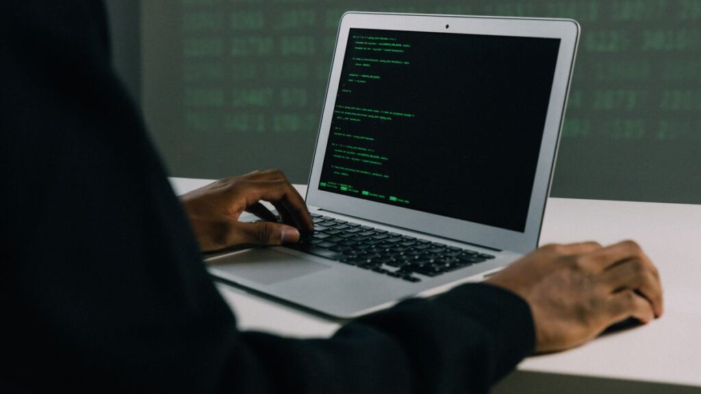 Laptop screen showing cybersecurity security concept for How Cybersecurity Really Works.