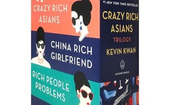 Crazy Rich Asians Trilogy Box Set book covers by Kevin Kwan