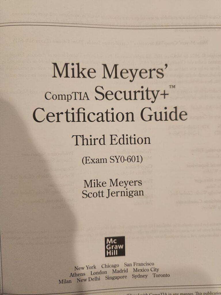 Mike Meyers CompTIA Security+⁠